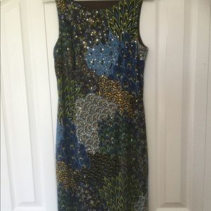 Joseph Ribkoff sleeveless sequinned dress